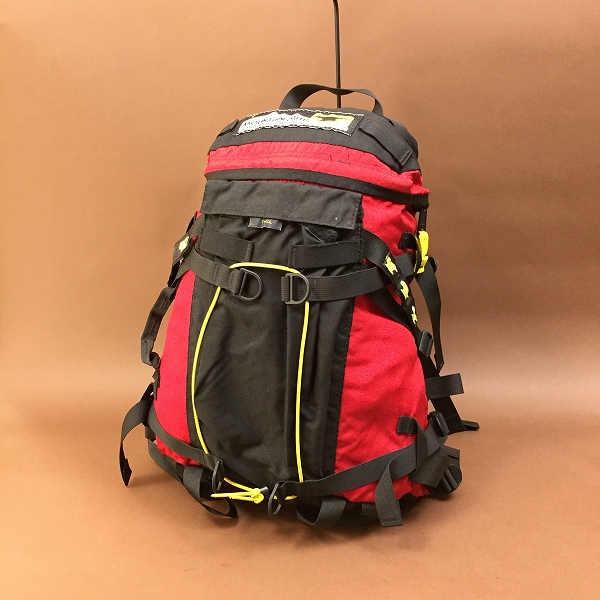 ●90's MADE IN USA マウンテンスミス タイロール リュック バッグ 赤 レッド K1620