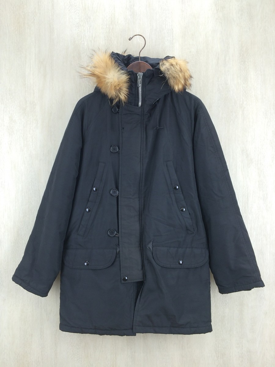 SPIEWAK◆N-3B Flight Jacket Slim-Fit/38/ナイロン/BLK/3471MSZ