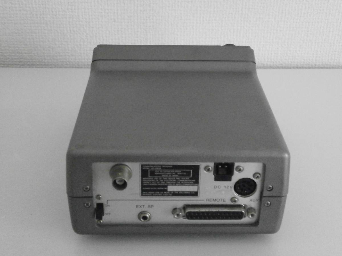 AOR AR3000A メーカー整備済 受信機 AR3000A 内蔵電池切れ AOR