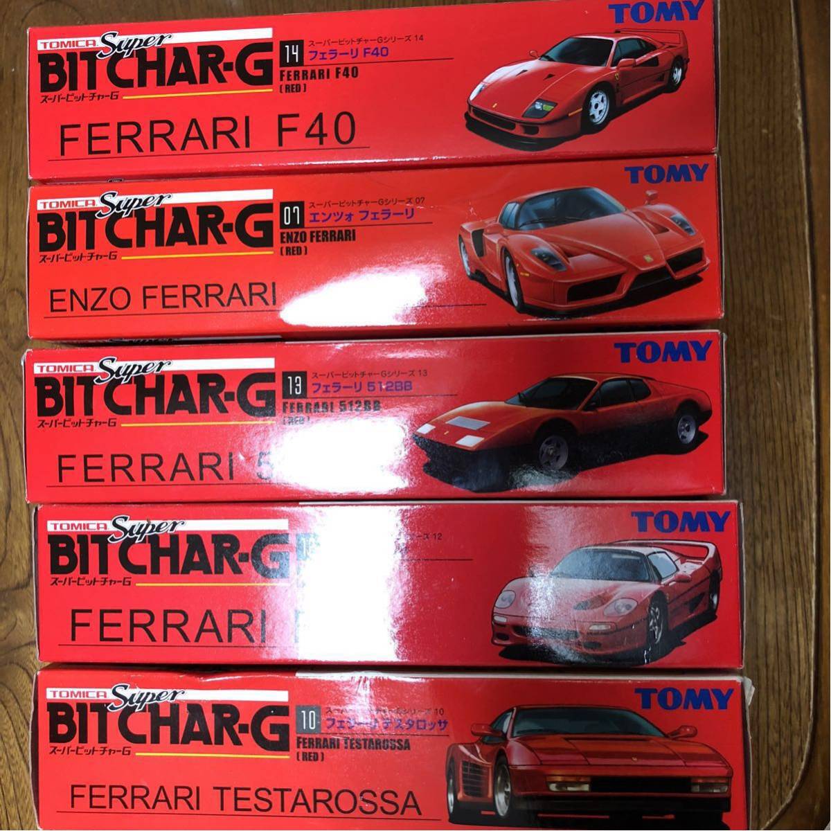 TOMY B I T CHA R-G トミカビットチャージフェラーリ 2026年最新ビット
