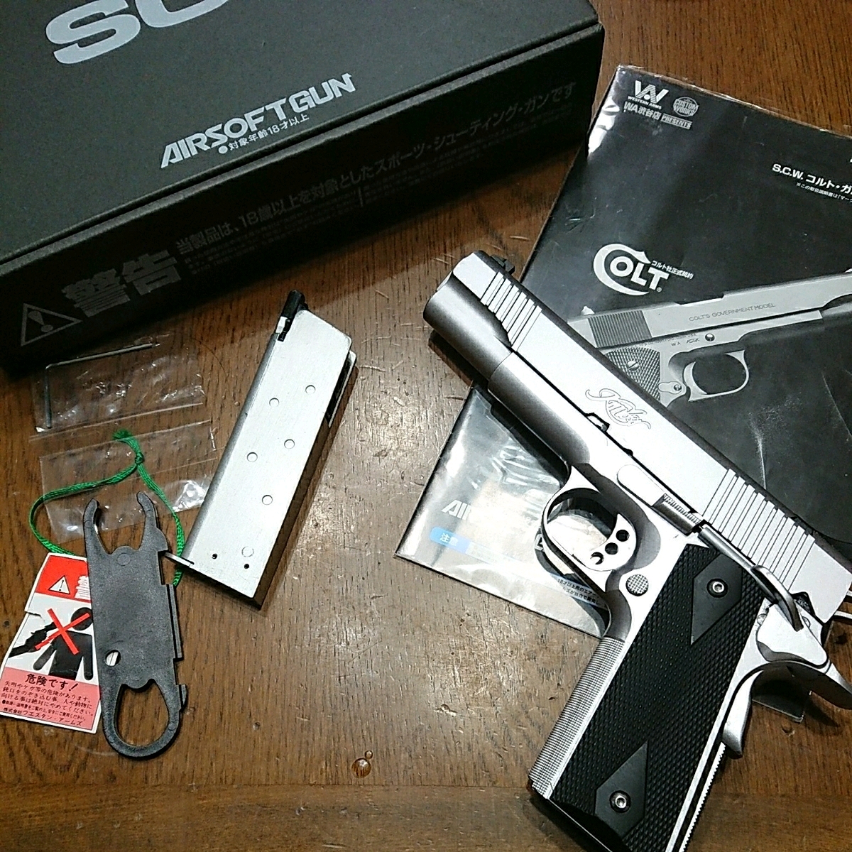 キンバー SWAT SCW WA KIMBER LAPD ウエスタンアームズ II GBB