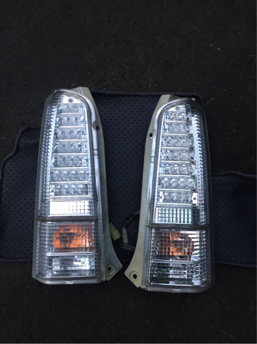 送料込み！ ワゴンR MC21S LED テールライト クリアレンズ 左右セット 中古