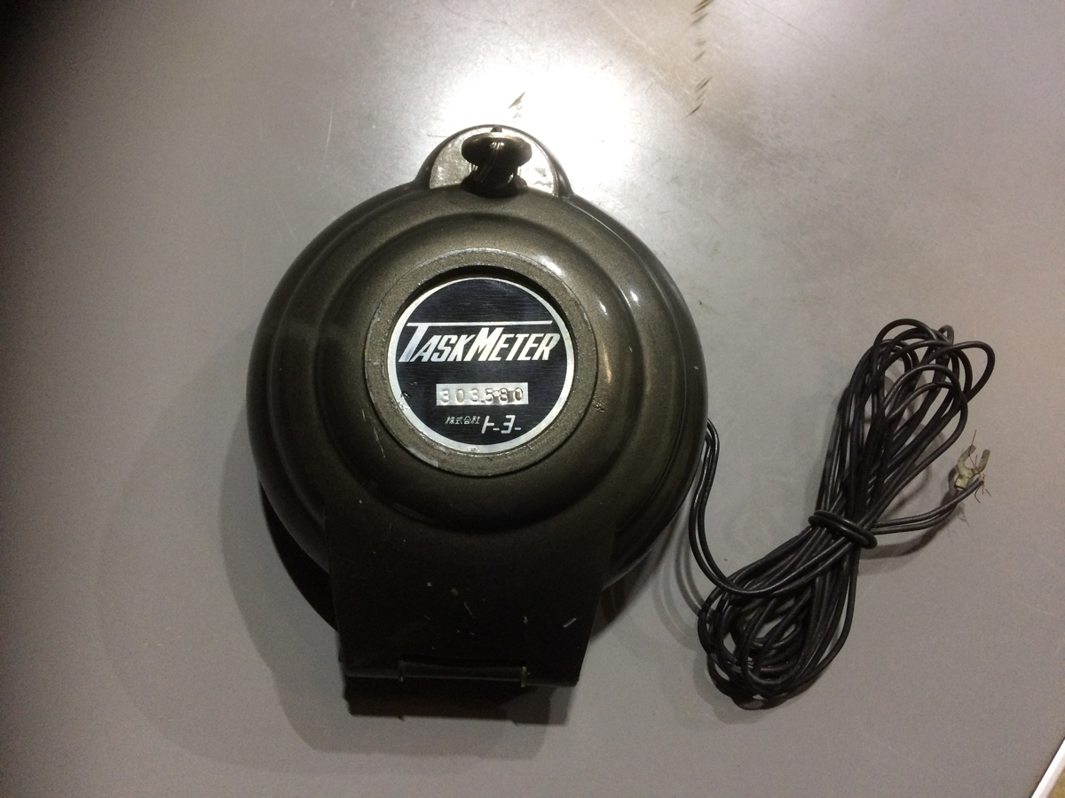 トーヨー タスクメーター TOYOトーヨー TASKMETER 24V タスクメーター 
