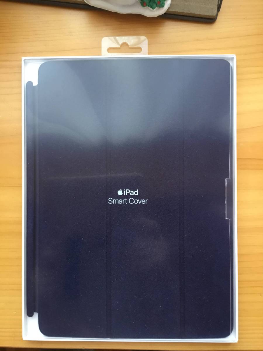 (純正)美品 iPad Smart Cover - ミッドナイトブルー 2017 第5世代