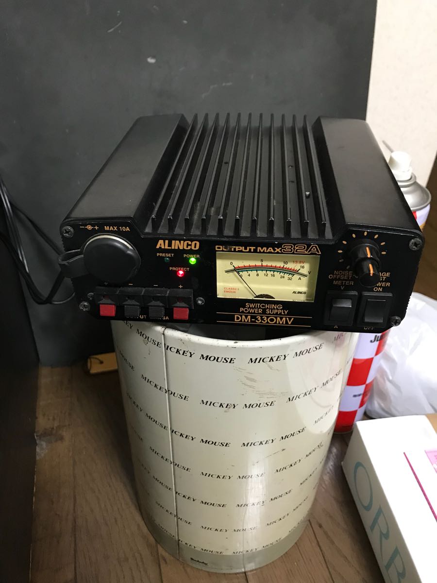 安定化電源 アルインコ DM-330MV 中古ジャンク 画像通り 【公式通販】