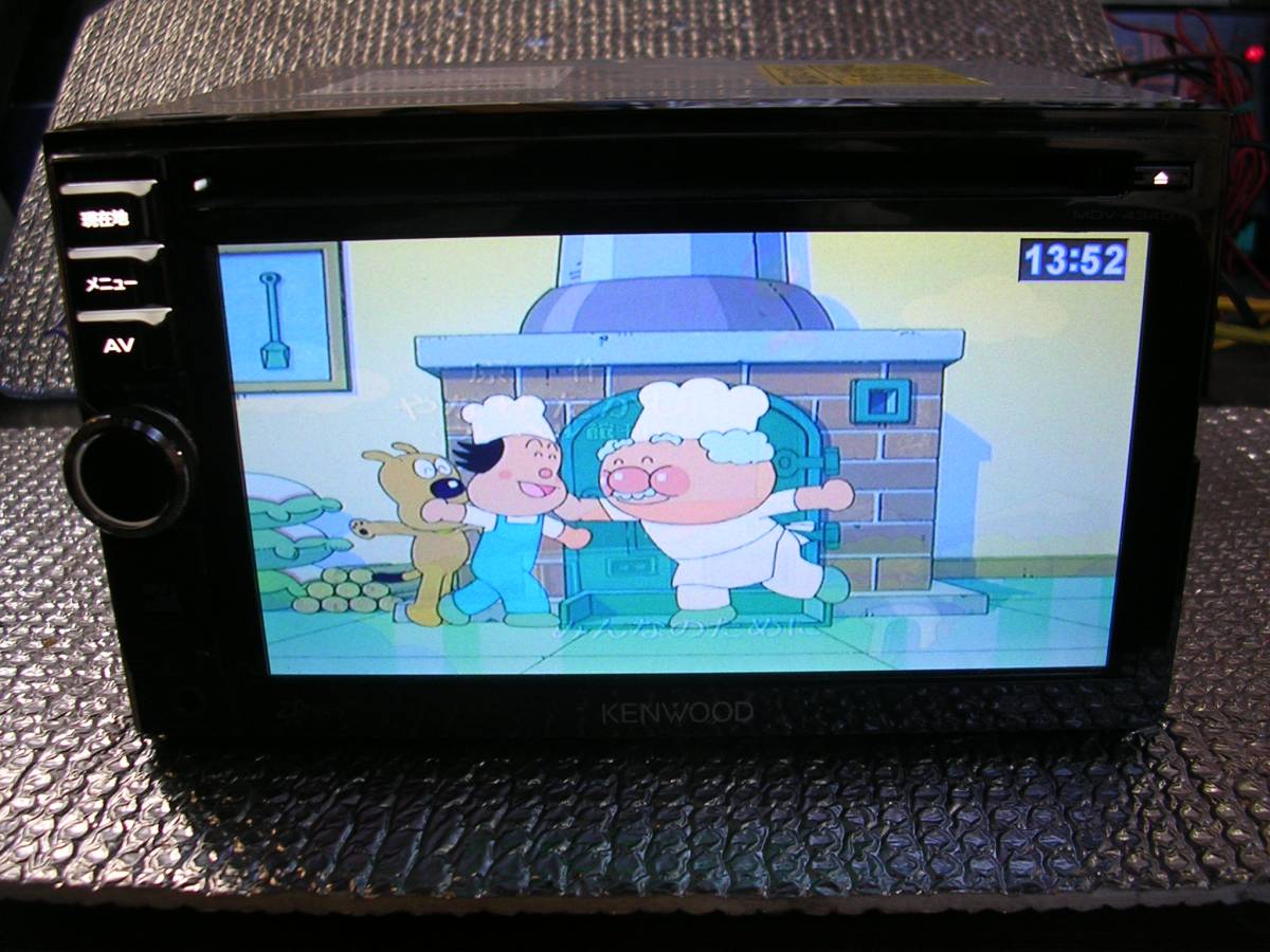 KENWOOD 2012年製 彩速ナビMDV-434DT2×2chフルセグTV/DVD/MP3/USB/