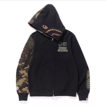 A B7152アベイシング エイプ A BATHING APE デニムブルゾンL BATHING