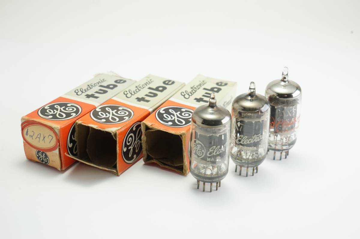 GENERAL ELECTRIC 12AX7 3本 (057) 【公式通販】