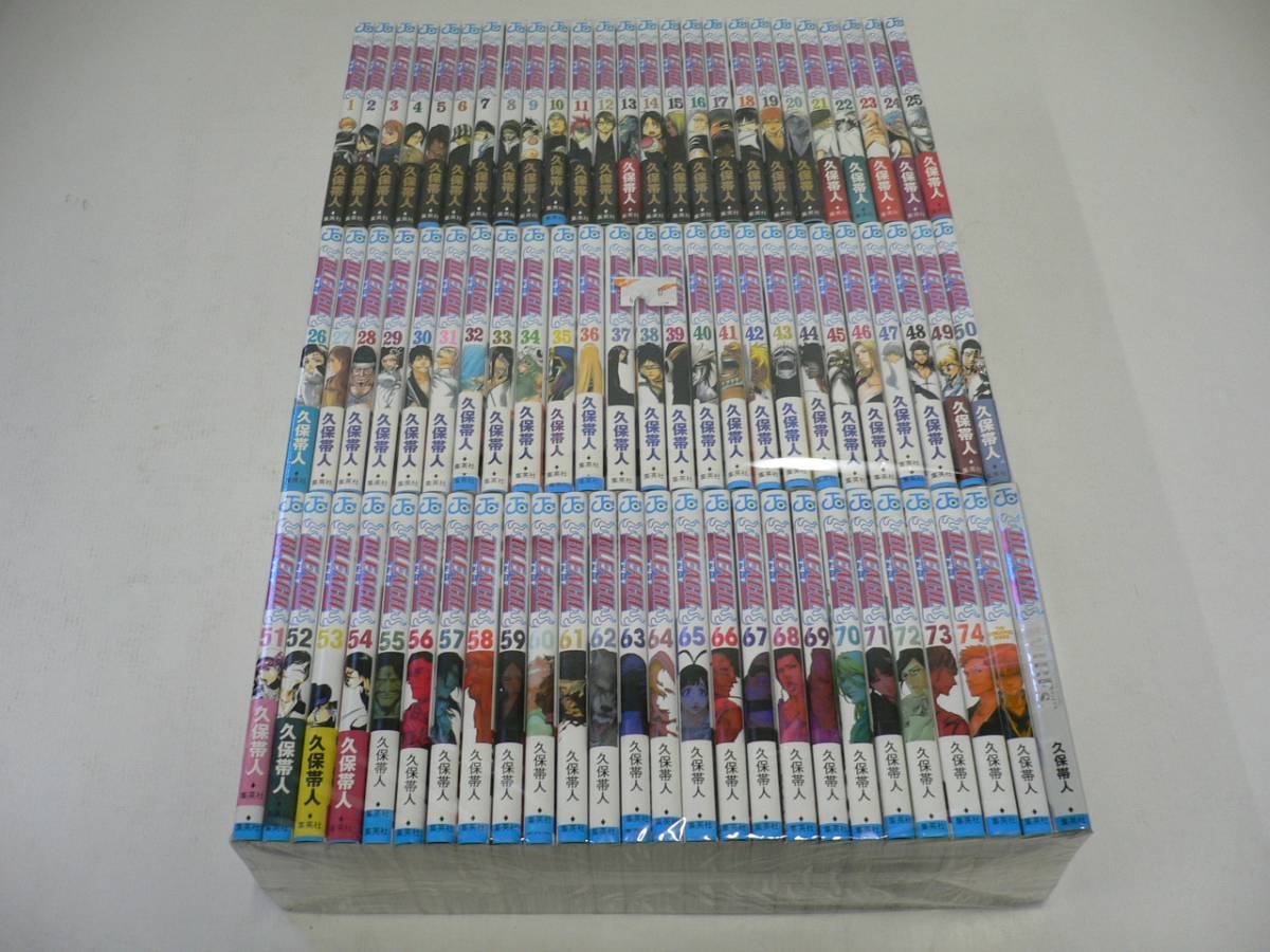 B1125-1/ BLEACH ブリーチ 1-74巻+2冊 全74巻 全巻 完結