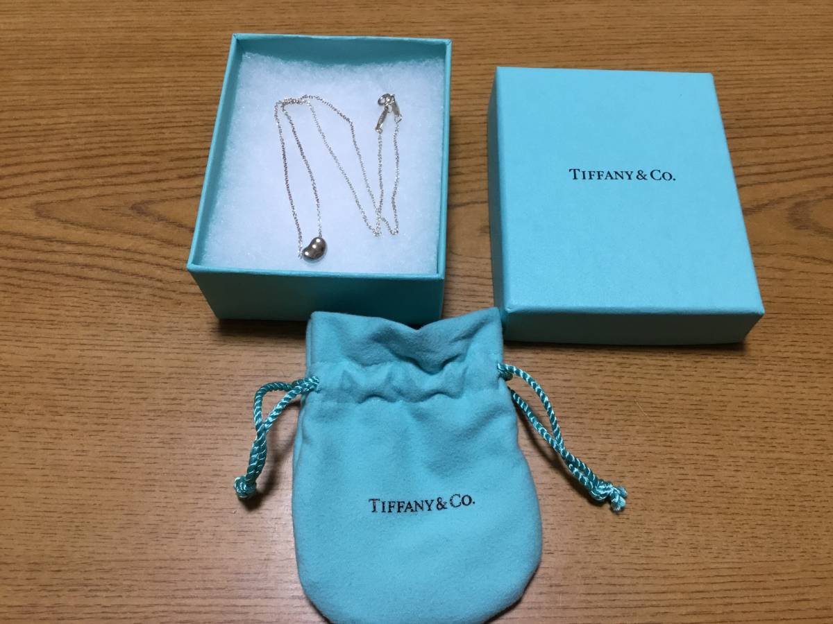 ☆TIFFANY ティファニー シルバー ネックレス 巾着 ギフトBOX付