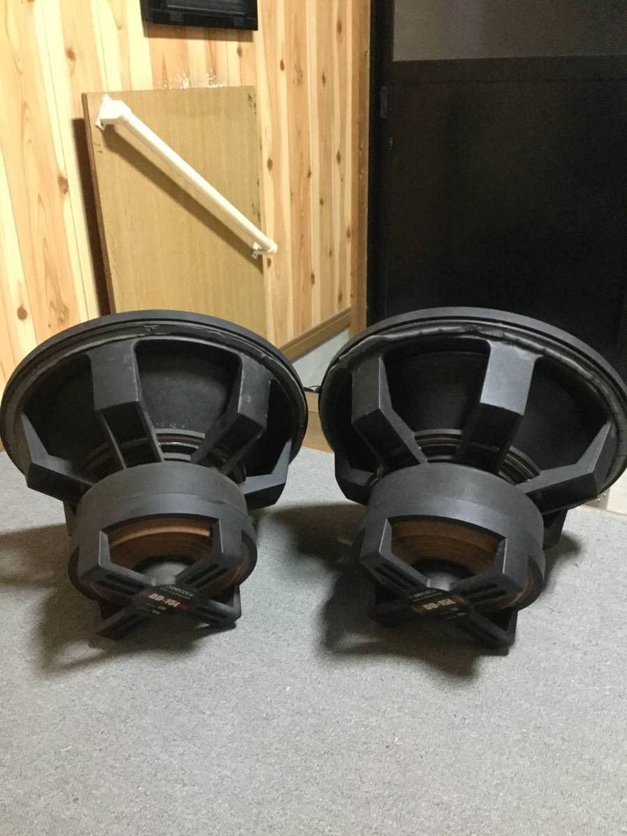 Diecock ダイコック最強ウーハー DD15L 2発セット外向き 爆音