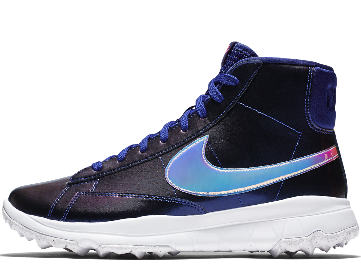 【NIKE GOLF】 WMNS BLAZER PRM 【ナイキ ゴルフ】 WMNS ブレザー プレミアム ゴルフシューズ ディープ ナイト 500 23