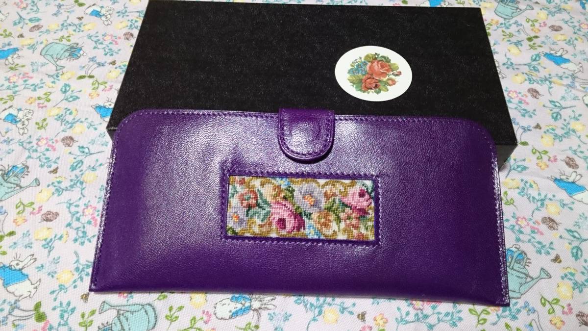○新品○プチポアン久家道子○長財布○小銭入れ付き○(長財布（小銭 