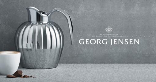 ジョージジェンセン ステンレスポット 水差し ベルナドッテ サーモジャグ 0.8L 新品 Georg Jensen BERNADOTTE