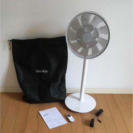 バルミューダ*GreenFan2*EGF-1100-GR*White×Gray