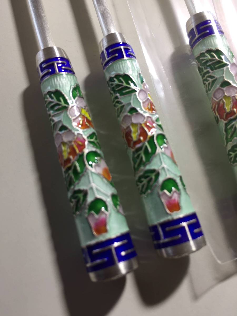 韓国 銀製 カトラリー スプーン フォーク 刻印700 999 未使用