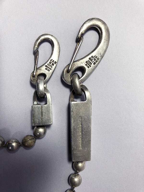 ナンバーナイン 激レア！ナンバーナイン ボールウォレットチェーン