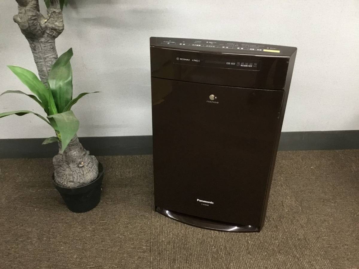 Panasonic パナソニック 加湿空気清浄機 F-VXL90 ブラウン 木目