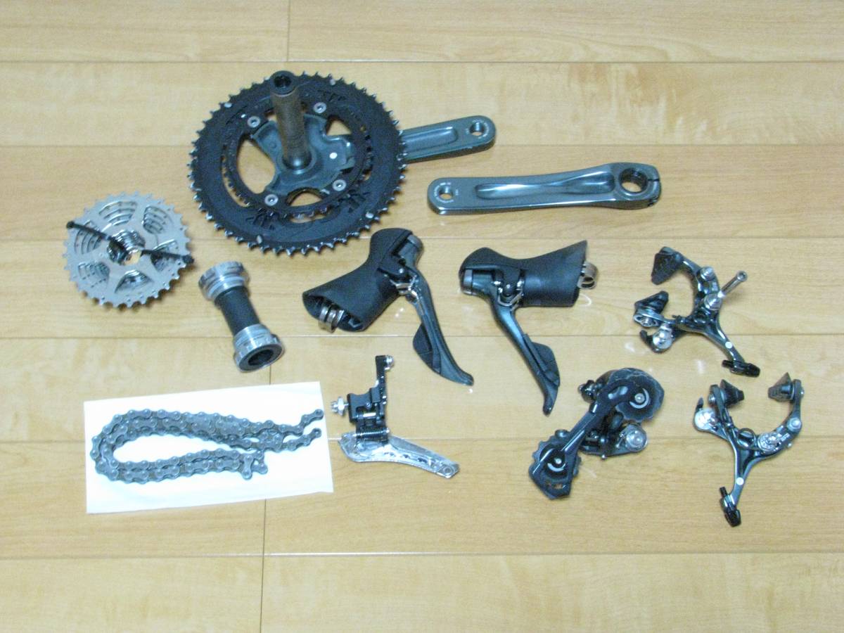 ☆Tiagra 4700系 2×10s ST FD RD コンポセット stiレバー tiagra ☆