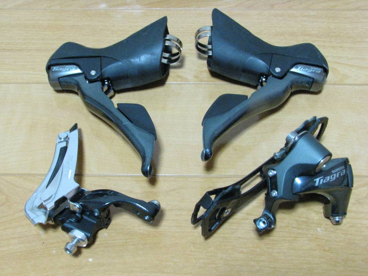 ☆Tiagra 4700系 2×10s ST FD RD コンポセット stiレバー tiagra ☆