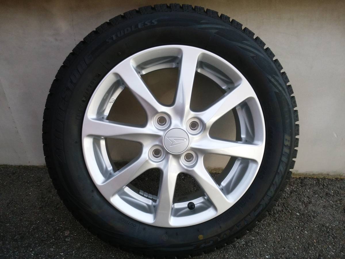 送料込 ダイハツ純正ホイール 155/65R14 バリ山 25年 ヨコハマ ②