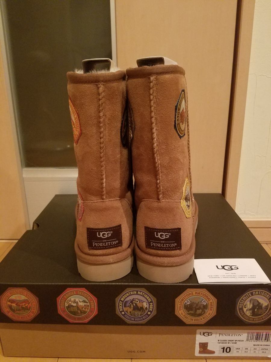新品未使用限定モデル/UGGアグ×PENDLETON ペンドルトンコラボブーツ