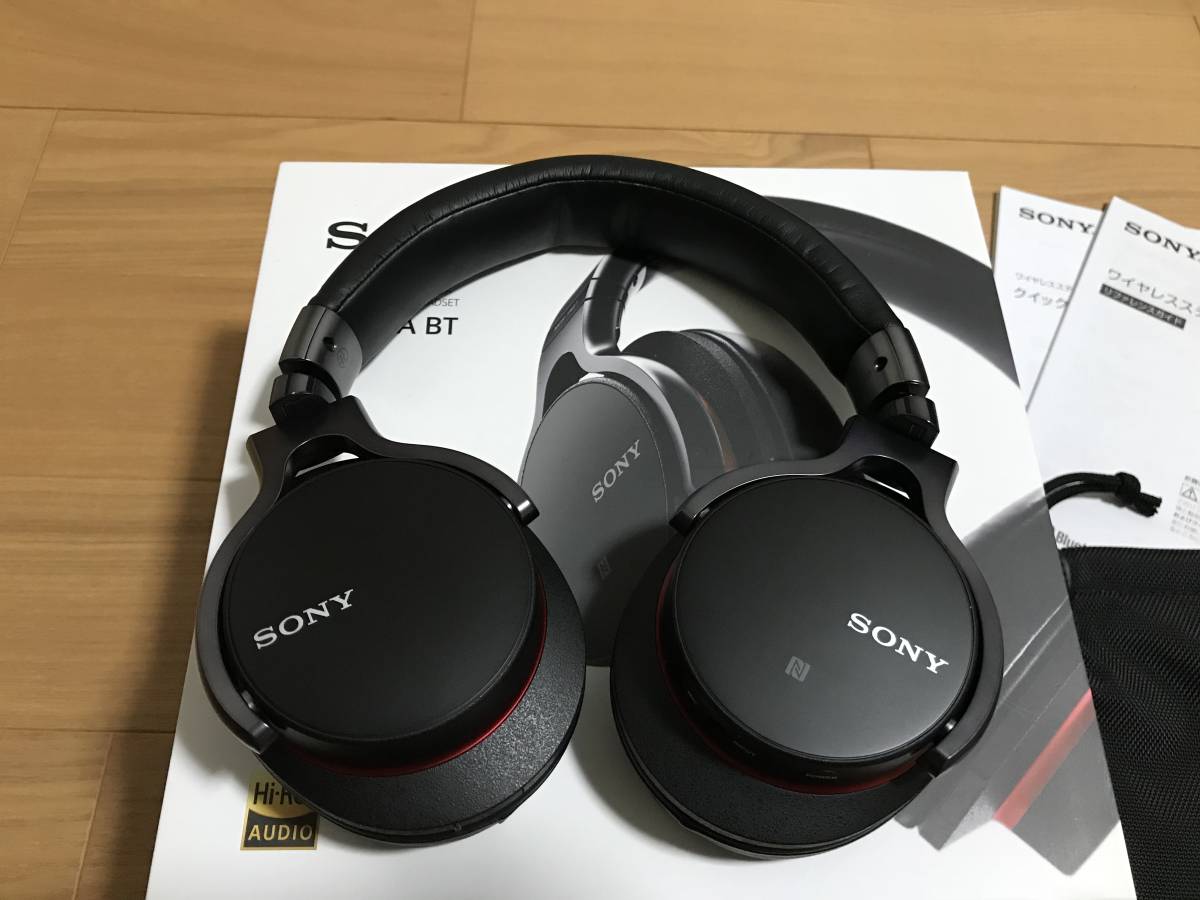SONY ワイヤレス ステレオ ヘッドホン MDR-1ABT ブラック [中古]