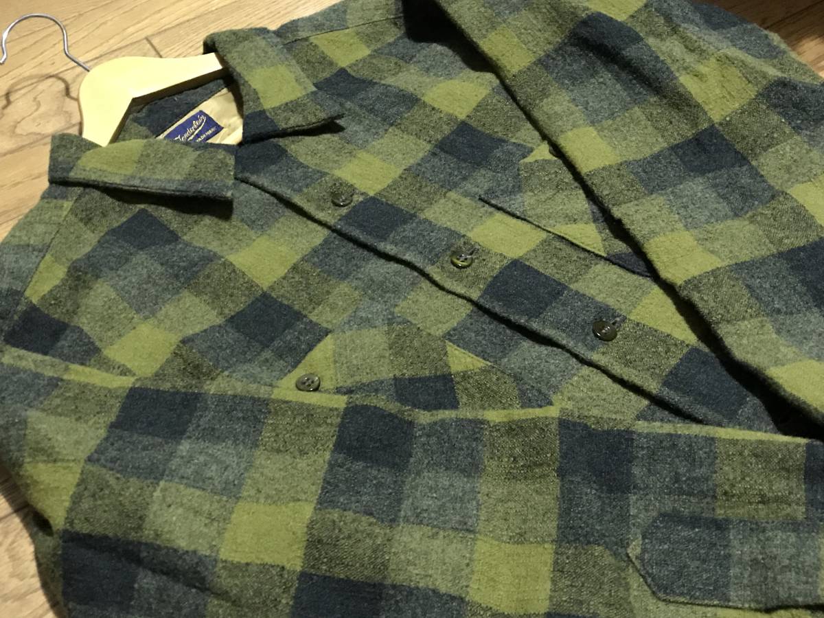TENDERLOIN テンダーロイン T-WOOL SHT P OLIVE S T-WOOL SHT P ウール 