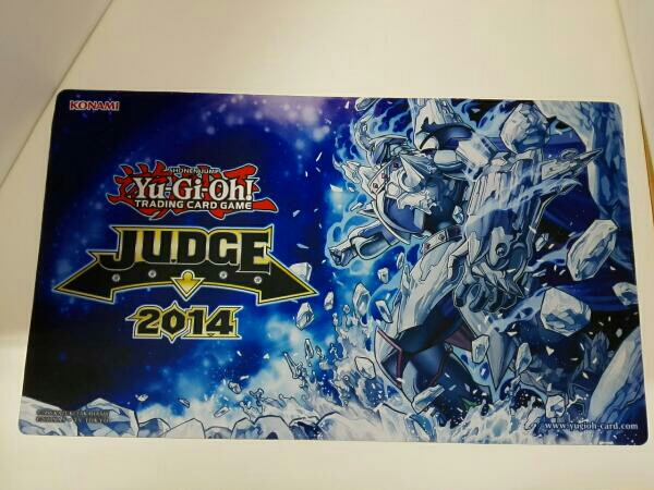 遊戯王 凍氷帝メビウス プレイマット JUDE ジャッジ 2014 新品―遊戯王