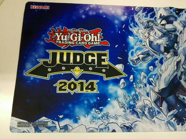遊戯王 凍氷帝メビウス プレイマット JUDE ジャッジ 2014 新品―遊戯王