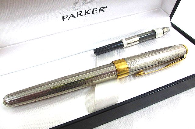万年筆 PARKER SONNET FRANCE A.III パーカー ソネット ペン先K18 ケース付き001543-m14y(パーカー ...