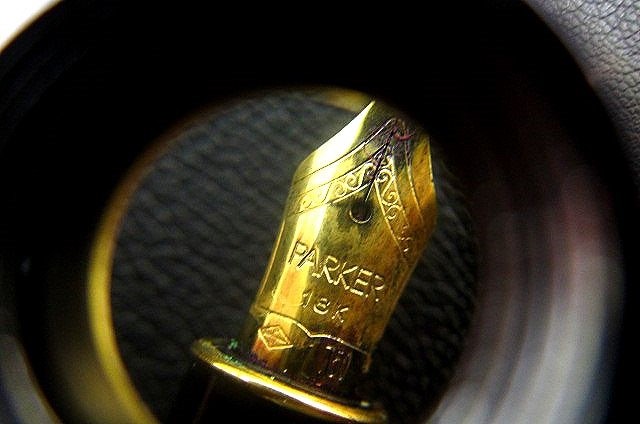 万年筆 PARKER SONNET FRANCE A.III パーカー ソネット ペン先K18 ケース付き001543-m14y(パーカー ...