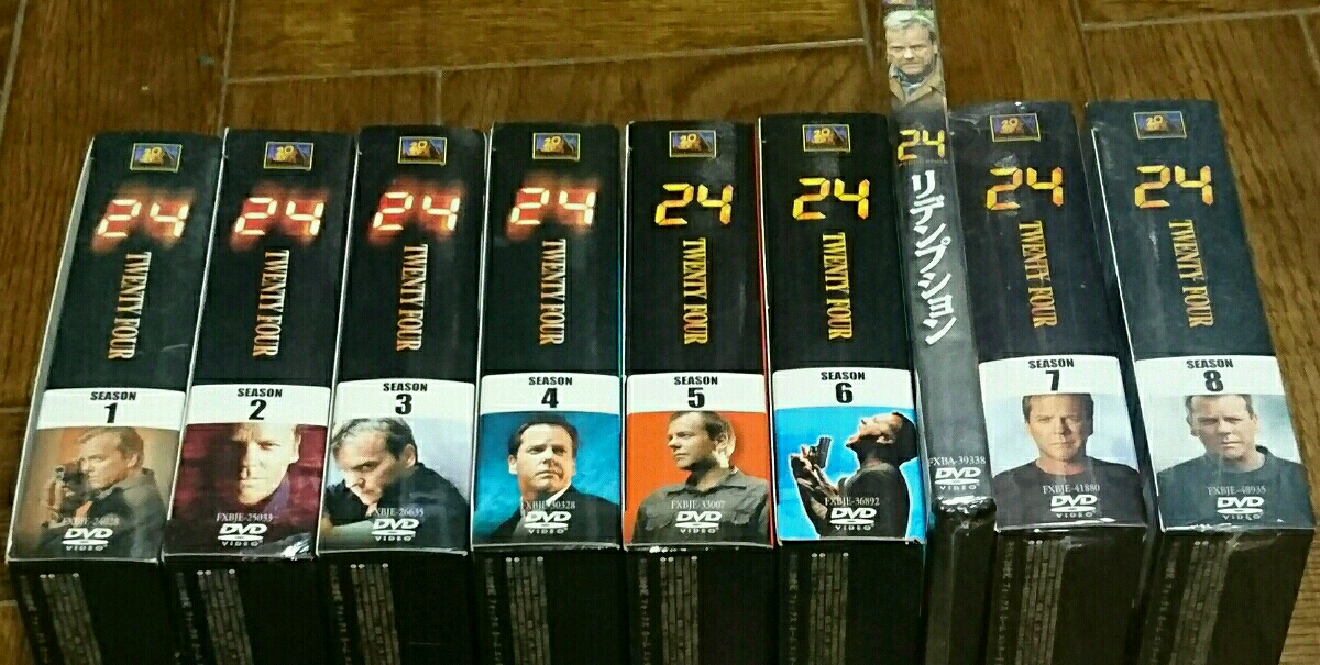 24 TWENTY FOUR DVDセット シーズン1-8 リデンプション 24-TWENTY FOUR