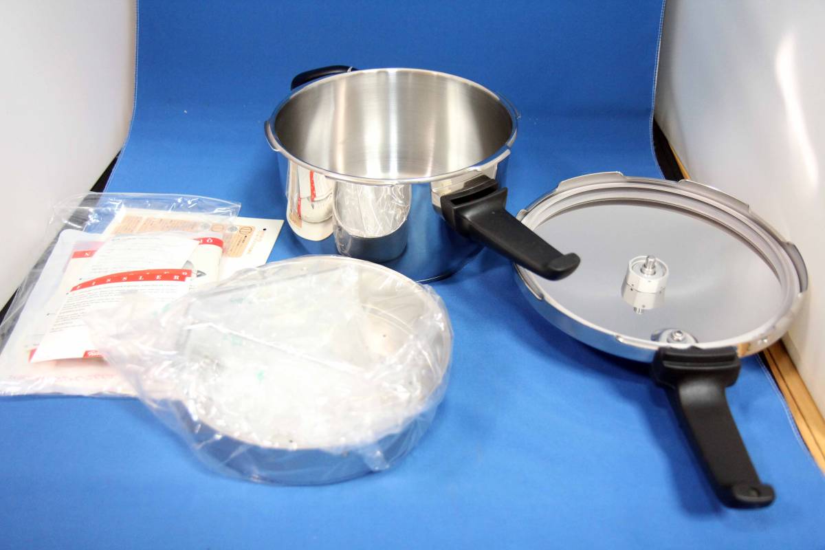 フィスラー 圧力鍋 ロイヤル 4.5L☆中古(開封済)未使用☆Fissler