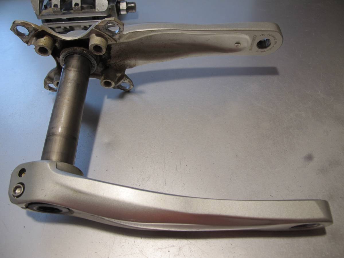 DEORE シマノ 170mm クランク + BB FC-M532 Shimano Deore - クランク 