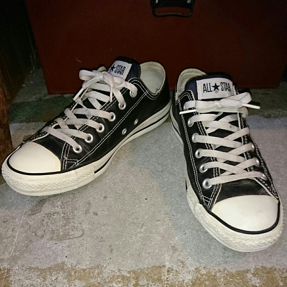OX オールスター コンバース レザー CONVERSE LEATHER スニーカー ⁄ (R 
