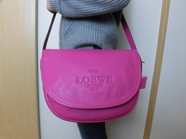 超美品(新品同様)◆高級本物◆ロエベ バッグ 32cm LOEWE◆16263