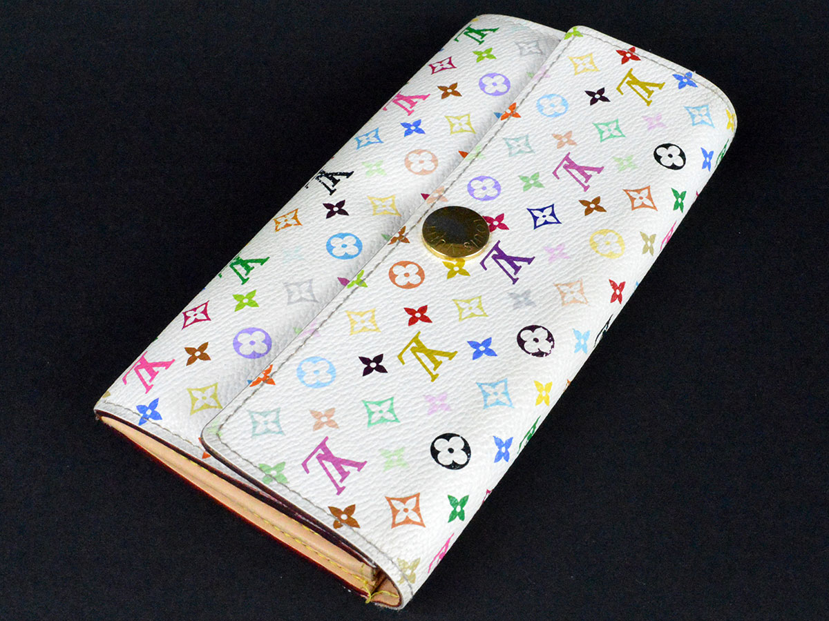 51406♪LOUIS VUITTON ヴィトン/ ポルトフォイユ・サラ 二ッ折り長財布 