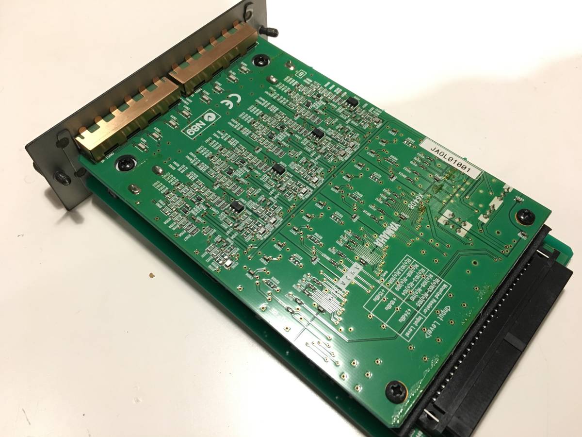 YAMAHA MY8-ADDA96 Mini-YGDAI AD/DAインターフェースカード 8in/8out 