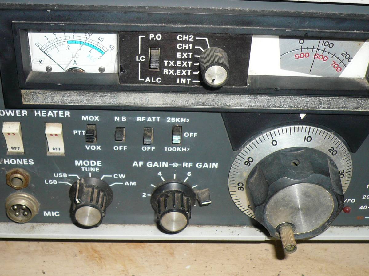 ☆ YAESU ヤエス トランシーバー FT-101 八重洲 動作未確認