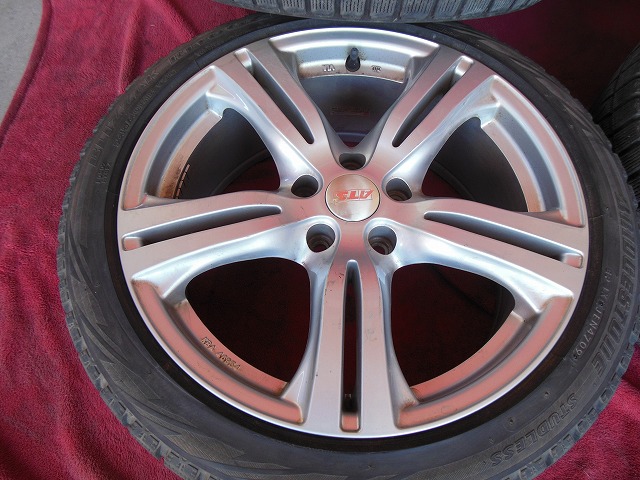 【アウディ Audi】ATS 18×8J ET47 PCD112 245/40R18 ブリザック BLIZZAK REVO GZ 4本セット