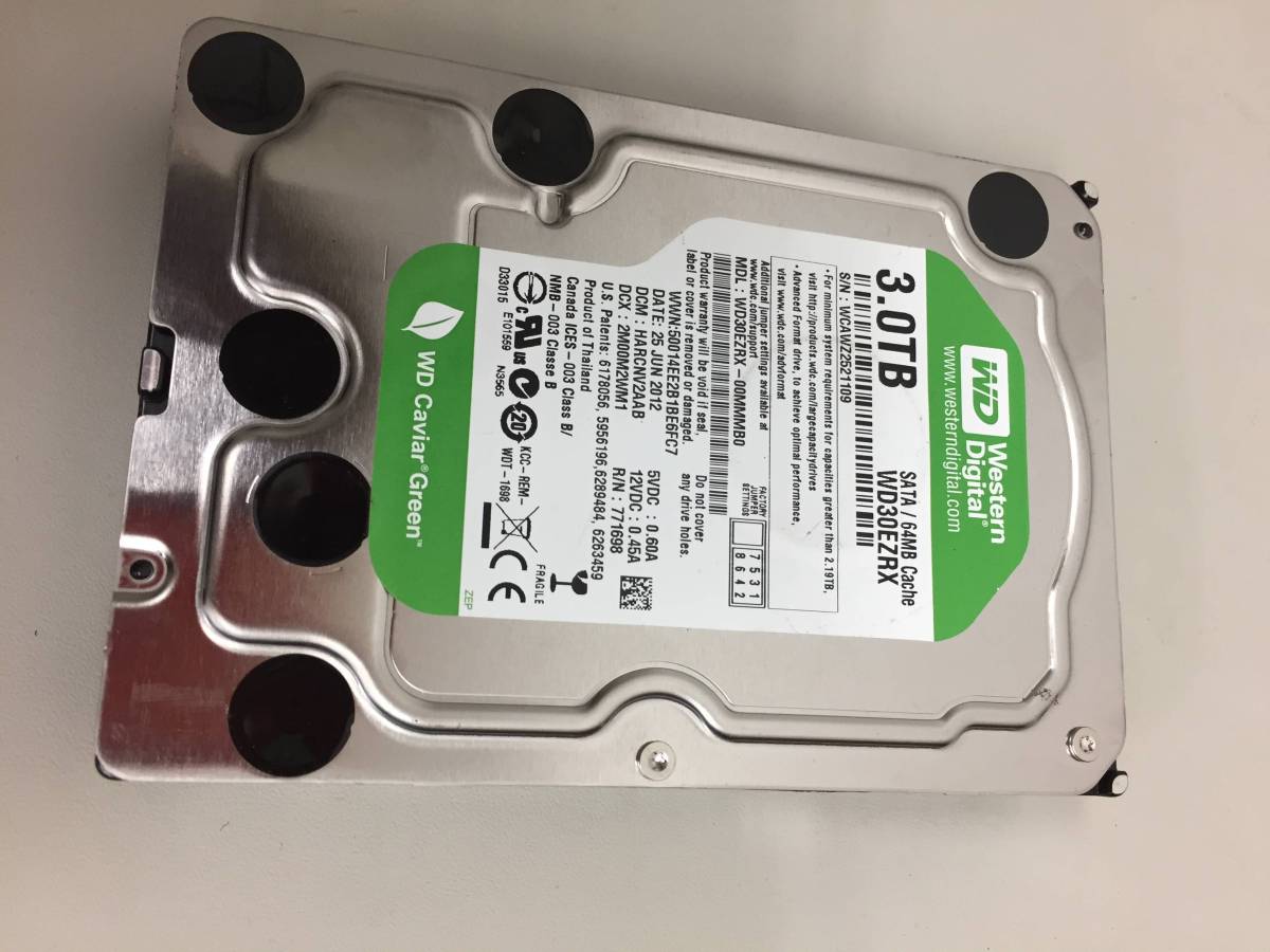 3TB SATA ハードディスク 3000GB HDD 3TB 3.5 インチ TOSHIBA