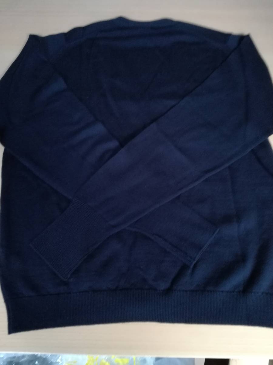 ジョンスメドレー John Smedley ネイビー カーディガン M JOHN SMEDLEY