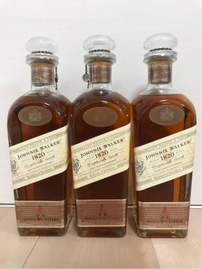 古酒/Johnnie Walker/ジョニーウォーカー　1820　スペシャルブレンド 3本