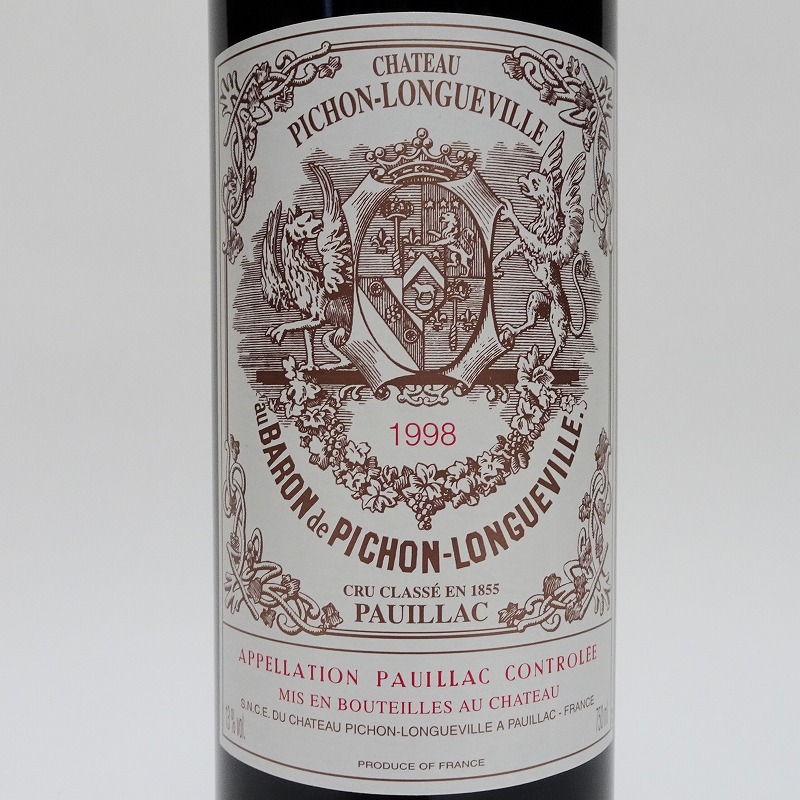 N*i様 Château Pichon Longueville 1998年 赤ワ N*i様 Château Pichon
