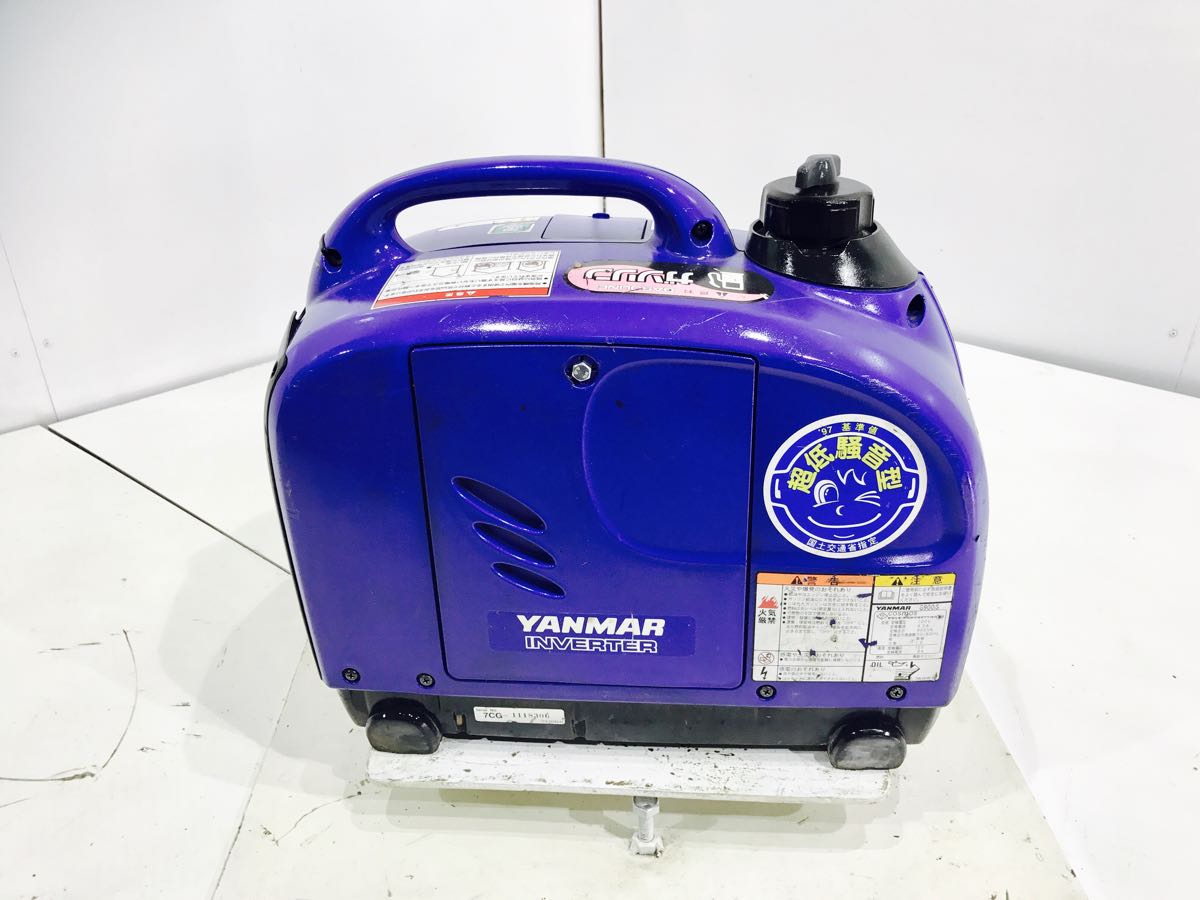 YANMARヤンマー ☆中古 YANMAR ヤンマーインバーター発電機 G900is 
