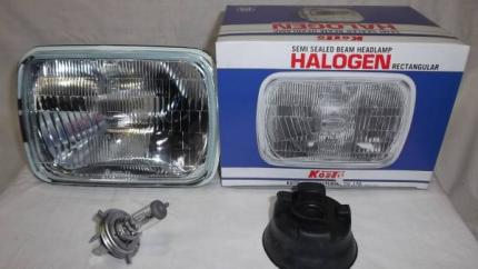 国産 角型2灯 ミニキャブ デリカバン ハロゲン(H4 KOITO) 小糸!4