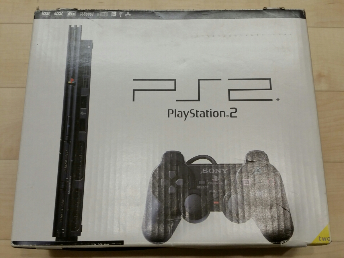 ■　PS2　SCPH-70000CB　本体　ほぼ完品　完動品　■