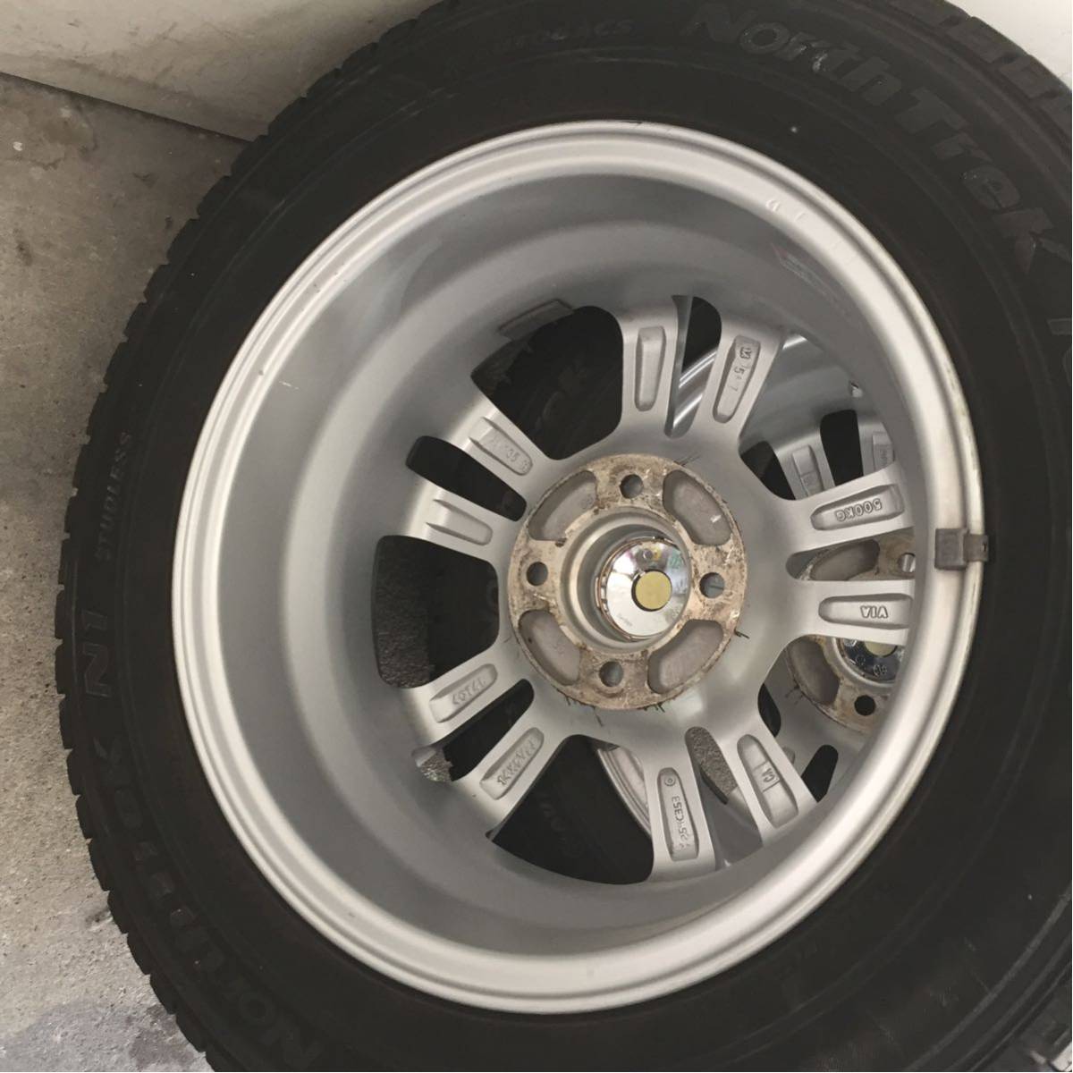 175⁄65R14 175/65R14 スタッドレス アルミ付き フィット マーチ 