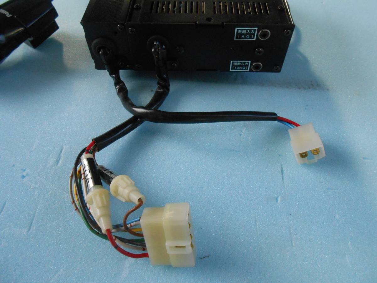 SAP-500BK パトライト 電子サイレンアンプ SAP-50 12V 消防 マイク付き 